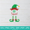 Elf Squad SVG - Elf Family SVG -  Christmas Elf SVG - Elf SVG - Newmody
