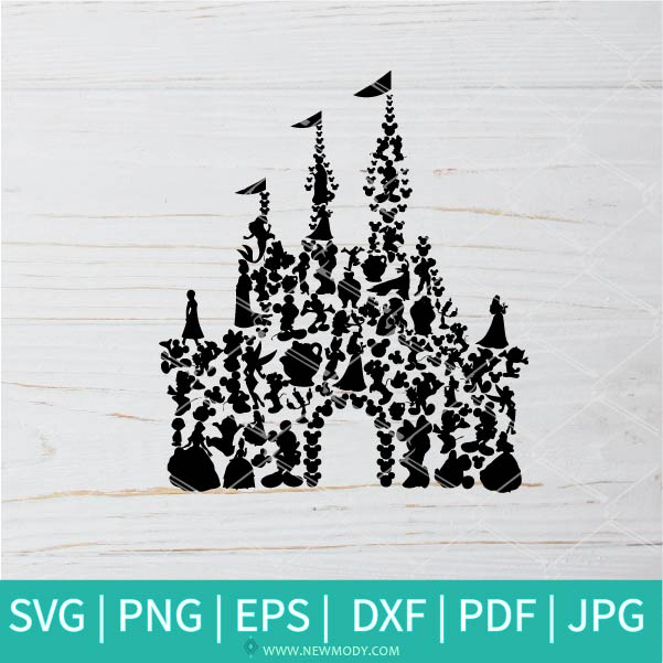 Disney Castle SVG - Disney SVG - Newmody
