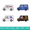 Delivery Trucks Bundle SVG - Mailman Postal Workers SVG Bundle -Essential Workers Delivery SVG Bundle - Newmody