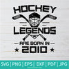 Hockey Legends SVG | Hockey Legends PNG For Sublimation - Newmody