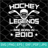 Hockey Legends SVG | Hockey Legends PNG For Sublimation - Newmody