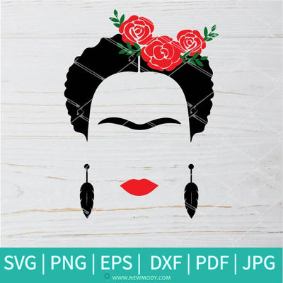 Frida Kahlo SVG - Frida Kahlo Clipart - Newmody