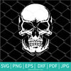 Skull SVG - Skull Vector Clipart - Newmody