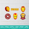 Iron Man Bundle SVG - Superhero SVG -  Netflix SVG - TV SVG - Marvel Iron Man SVG - Newmody