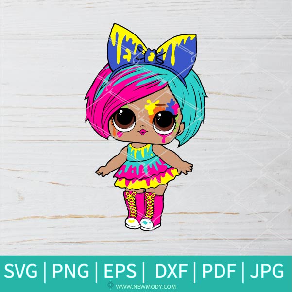 Lol Splatters SVG - Lol Surprise Dolls SVG - Lol Doll SVG