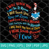 I will teach you in a room i will teach you on zoom Svg - Dr Seuss Svg - Newmody