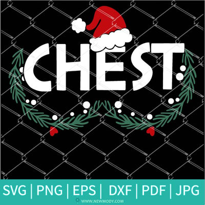 Chest Nuts SVG PNG, Funny Matching Adult Christmas Couple shirts SVG, Chest Nuts Xmas shirts DTF print Download