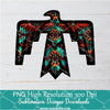 Western Thunderbird PNG For Sublimation, Western PNG