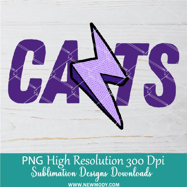 Purple Cats Png For Sublimation,Cats PNG, Purple PNG