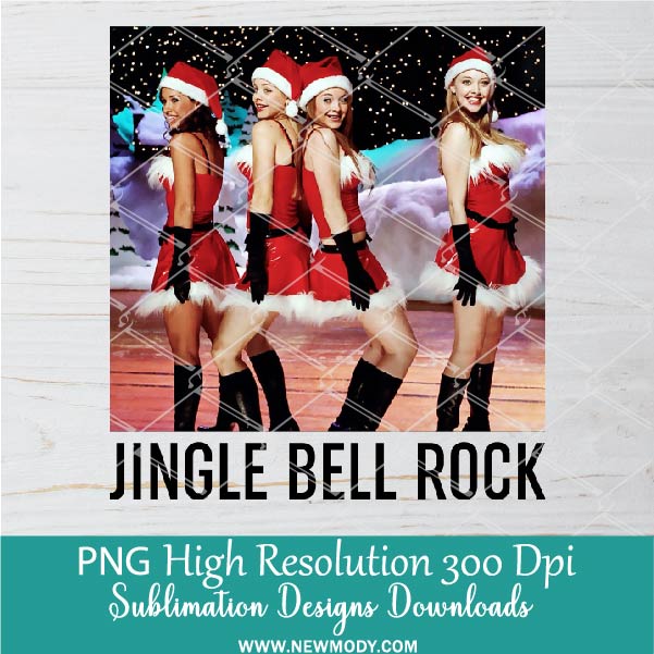 JINGLE BELL Rock PNG For Sublimation, Christmas PNG, JINGLE BELL PNG