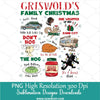 Griswold's Family Christmas PNG,  Xmas Vacation Quotes Griswold Movie National Holiday Sublimation Shirt design Download