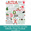 National Lampoon's Christmas Vacation PNG,  Xmas Quotes Sublimation Shirt design Download