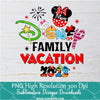 Mom Disney Vacation 2023 Png, Disney Vacation PNG For Sublimation & DTF T-Shirt Design Digital Download