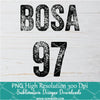 Big Nick Energy Bosa 97 PNG Black, 49ers Png Sublimation &amp; DTF T-Shirt Design Digital Download