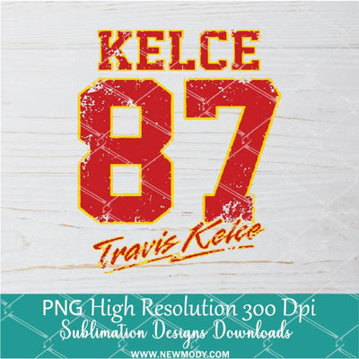 Go Taylor's Boyfriend Kelce 87 Png For Sublimation & DTF T-Shirt Design Digital Download