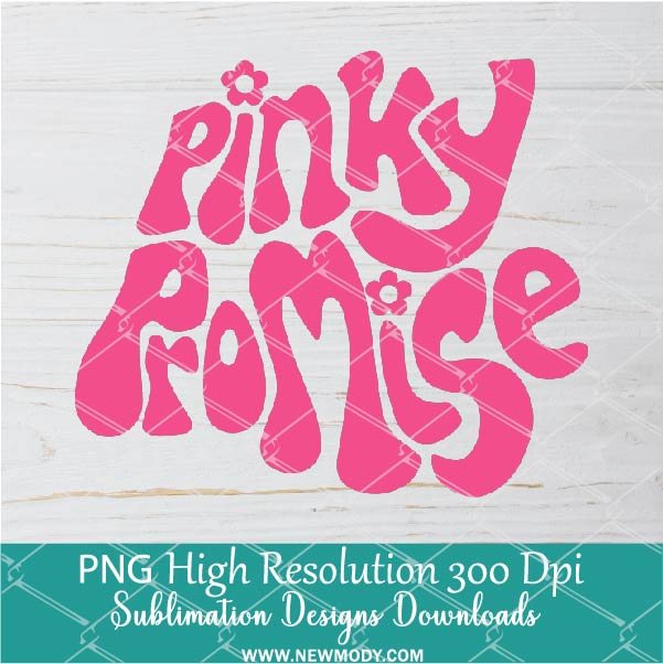 Pinky Promise PNG For Sublimation