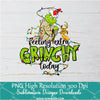 Felling Extra Grinchy Grinch Yoda dog PNG For Sublimation, Christmas PNG