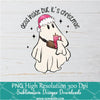 Bougie ghost Dead Inside But It's Christmas PNG, Funny Christmas Ghost PNG For Sublimation