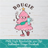 Bougie Pink Christmas Tree Png, Stanley Tumbler Inspired Belt Bag Sublimation  &amp; DTF T-Shirt Design Digital Download