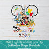Disney trip 2023 Mickey Png, Disney Vacation PNG For Sublimation & DTF T-Shirt Design Digital Download