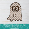 Gucci Ghost PNG For Sublimation, Ghost PNG