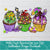 Cupcake Mardi Gras Png, Mardi Gras Png For Sublimation & DTF T-Shirt Design Digital Download