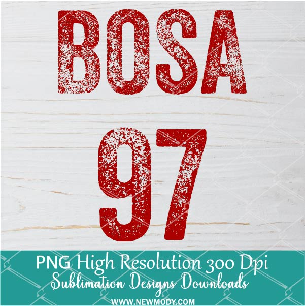 Big Nick Energy Bosa 97 PNG red, 49ers Png Sublimation & DTF T-Shirt Design Digital Download