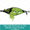 Ew People Grinch Zipper PNG,  Funny Christmas Vacation Sublimation Shirt design Download