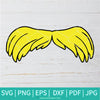 Lorax Mustache SVG and PNG