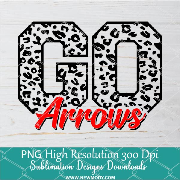 GO Arrows PNG For Sublimation