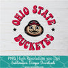 Ohio State Buckeyes PNG For Sublimation, Ohio PNG