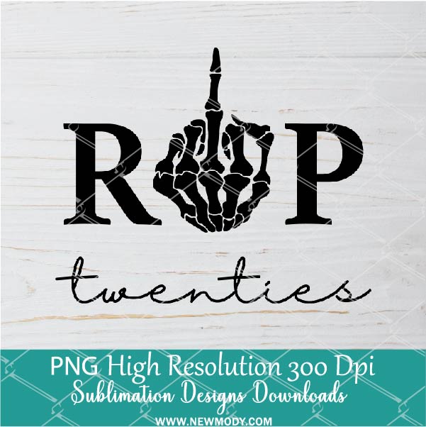 Rip Twenties PNG For Sublimation