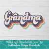 Grandma PNG For Sublimation