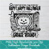 Happy Halloween PNG For Sublimation, Pumpkin PNG, Halloween PNG