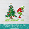 Merry Grinchmas 2022 PNG For Sublimation, christmas PNG