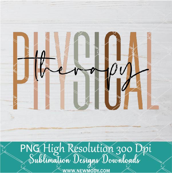 Physical Therapy PNG For Sublimation