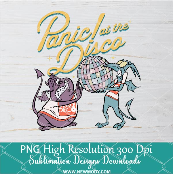 Panic at the Disco PNG For Sublimation, Disco PNG