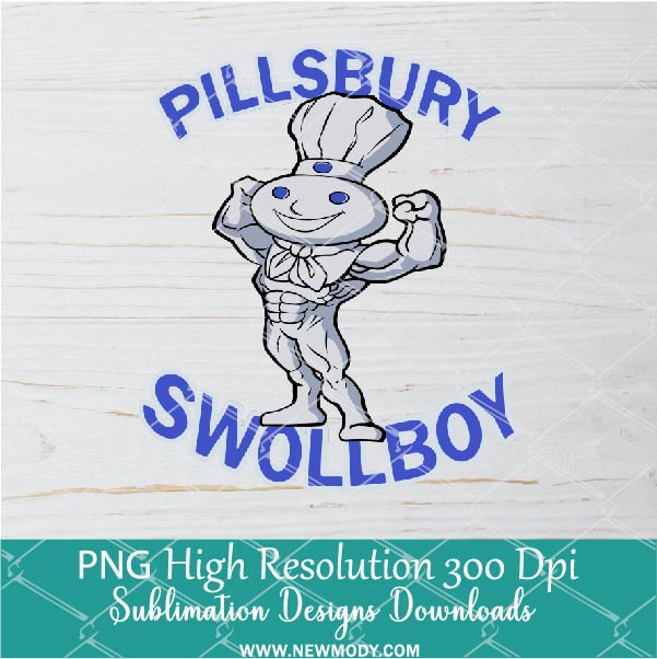 Pillsbury Swollboy PNG For Sublimation