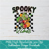 Spooky Vibes PNG For Sublimation, Halloween PNG