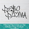 Peso Ploma Signature PNG For Sublimation, Signature  PNG, Peso Ploma PNG