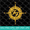Foo Fighters SVG Png, Music brand FF Clipart