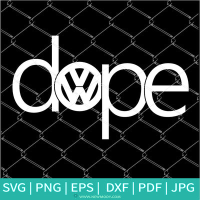 DOPE Volkswagen  SVG - VW DOPE SVG - Newmody