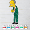 Charles Montgomery Burns SVG-The Simpsons SVG- Simpsons SVG Newmody