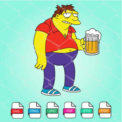 Principal Skinner SVG -The Simpsons SVG- Simpsons SVG Newmody