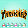 Thrasher Flame SVG - Thrasher Flame Logo Newmody