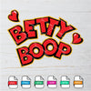 Betty Boop Logo SVG - Betty Boop Font SVG Newmody
