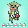 Cute Baby Yoda SVG - Star wars SVG Newmody