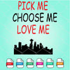 Pick Me Choose Me Love Me SVG - Grey's Anatomy SVG Newmody