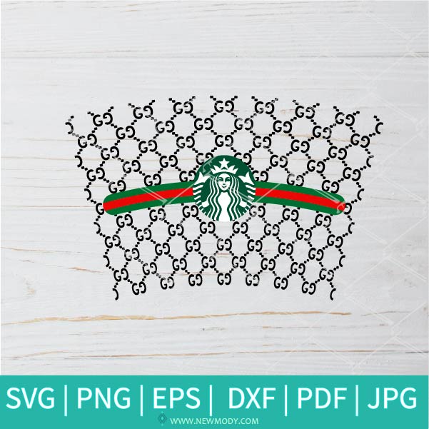Starbucks Fashion Wrap Bundle SVG - Starbucks SVG - Fashion Monogram SVG - Fashion SVG - Newmody
