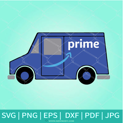 Delivery Truck Amazon prime  SVG - Mailman Postal Workers SVG -Essential Workers Delivery SVG - Newmody